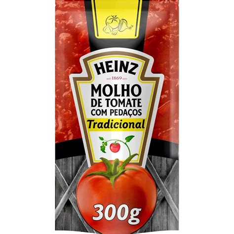 molho de tomate heinz